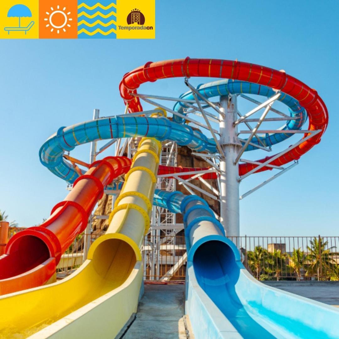 אפרטהוטל קאלדס נובאס Piazza Com Acesso Ao Acqua Park מראה חיצוני תמונה